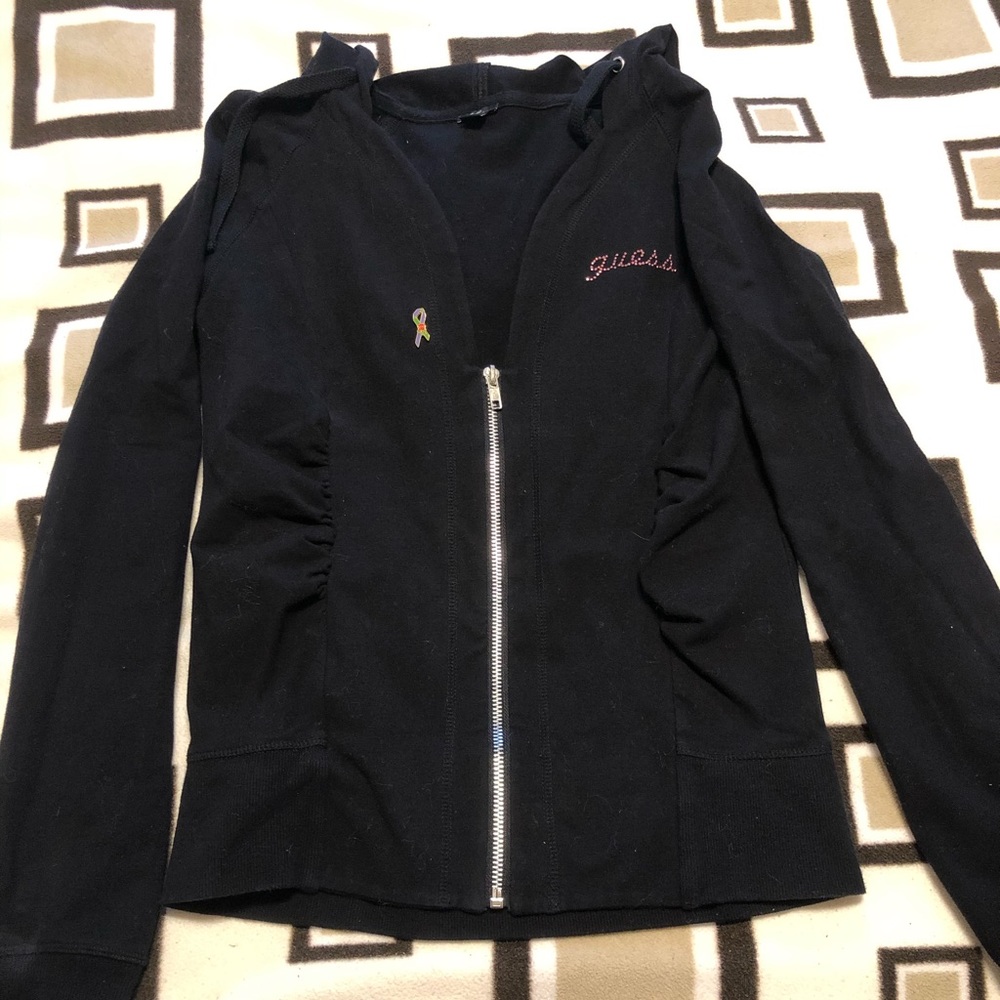 Guess sweater + yoga pants set